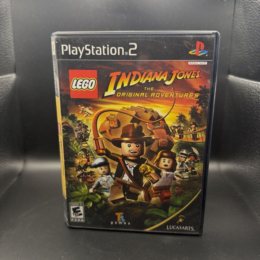 LEGO Indiana Jones Original Adventures (PlayStation 2 PS2) tested